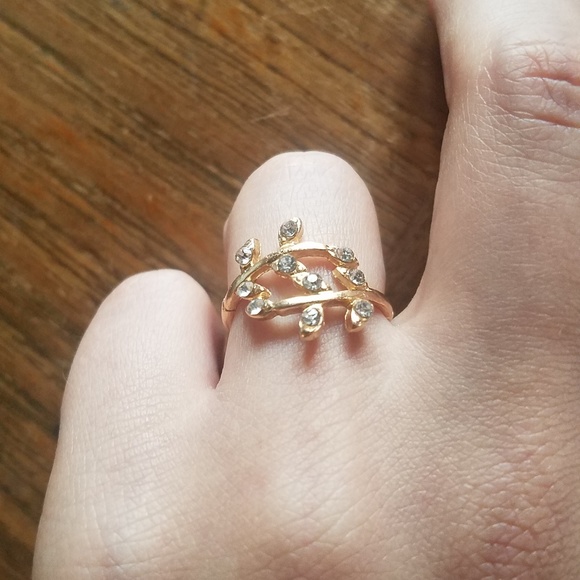 NWOT Gold Leaf / Firn Ring size 5.75 - Picture 10 of 12